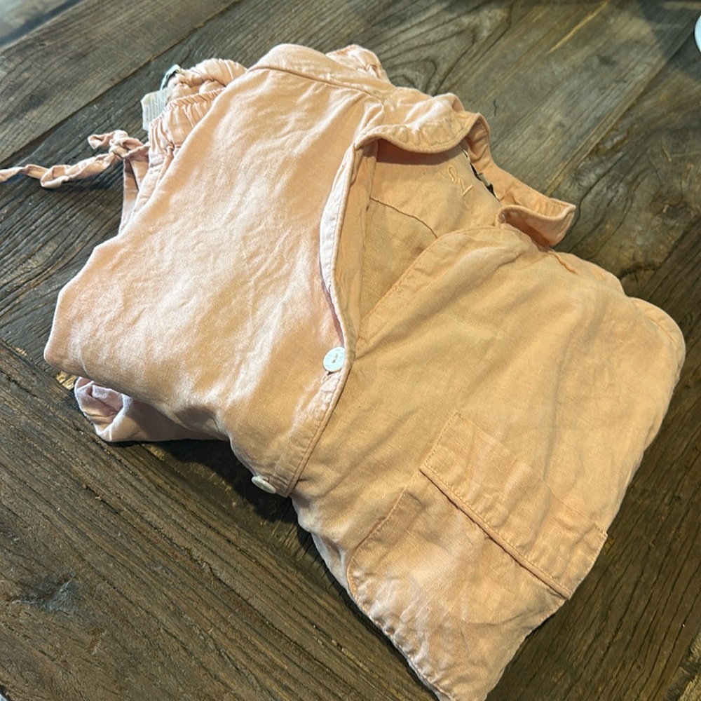Serena & Lily Positano Linen Pajamas